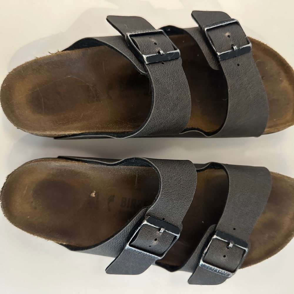 Arizona Birkenstock size 41 in Birko-Flor Anthracite